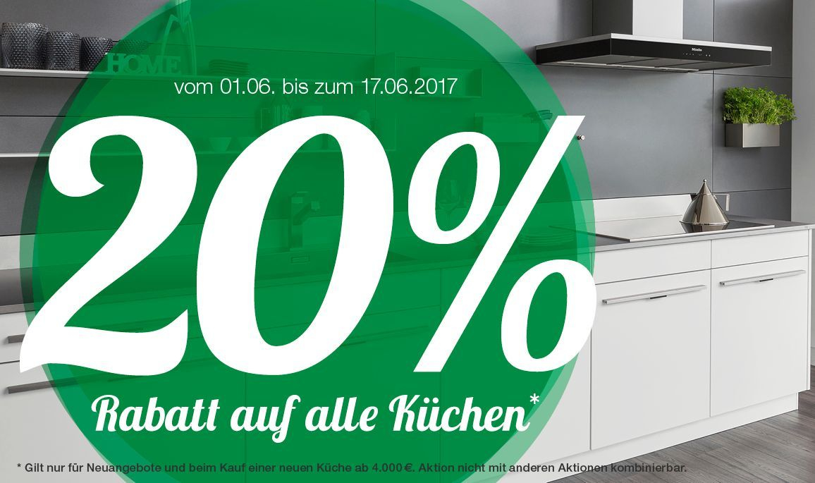 alma Kuechen Rabattaktion